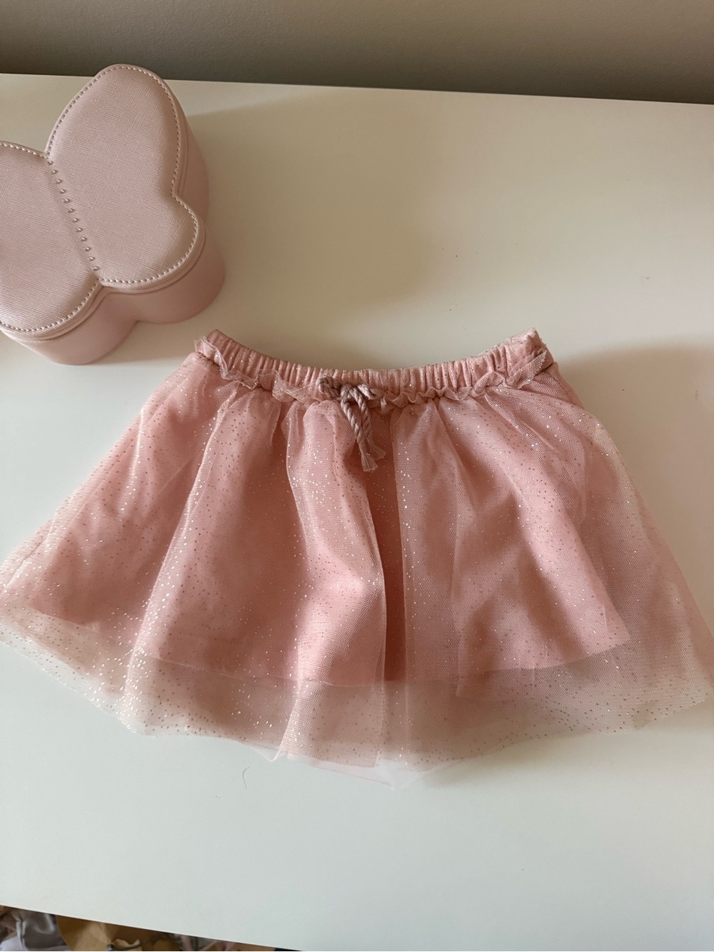 Zara Light Pink Tulle Skirt